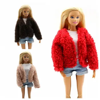 1/6 BJD oyuncak bebek giysileri Moda Kışlık Mont Kıyafetler Barbie Giysileri Ceket 11.5 