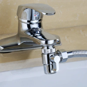 Mutfak Lavabo Splitter ayrıştırma vanası Su musluk bağlantısı Tuvalet Bide Duş Mutfak Aksesuarları Anahtarı Musluk Adaptörü