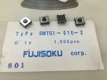 SMTG1-01 Japonya FUJİSOKU su geçirmez ve toz geçirmez dokunmatik anahtarı silikon kafa 7.5*6.5*4.2 mm