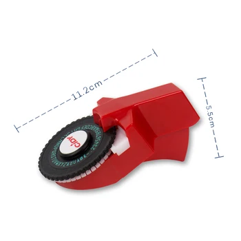 c101 3D Kabartma Etiket Makinesi MOTEX E101 Yükseltme Sürümü Mini DIY Manuel Daktilo için fit 9mm 3D etiket bant (2 rulo) 3